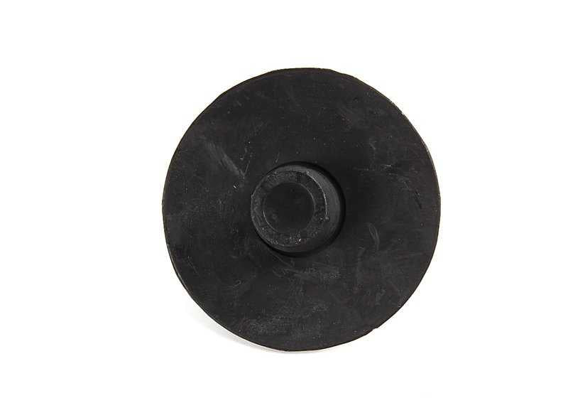 Soporte inferior de muelle trasero OEM 33531093785 para BMW E39, E53. Pieza original BMW.