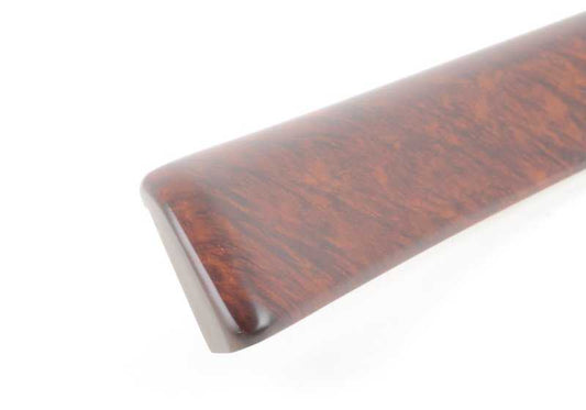 Embellecedor madera salpicadero derecho OEM 51458125720 para BMW E38 725tds, 728i, 730i. Acabado Vavona. Original BMW.