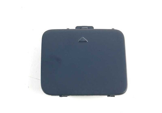 Front Primed Trailer Eye Flap OEM 51117897210 for BMW 5 Series E60, E60 LCI, E61, E61 LCI. Genuine BMW.