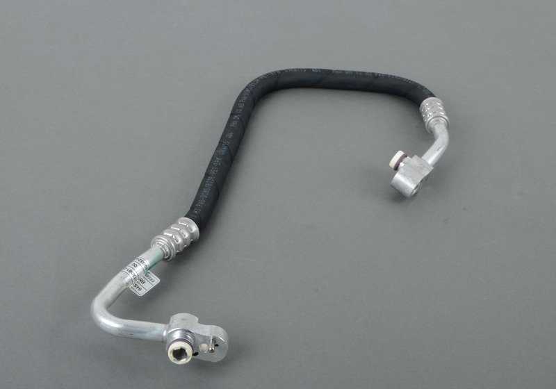 Tubería de alta presión aire acondicionado OEM 64509212081 para BMW F20 M135i (modelos con y sin xDrive, manual y automático, 2012-2016). Original BMW.
