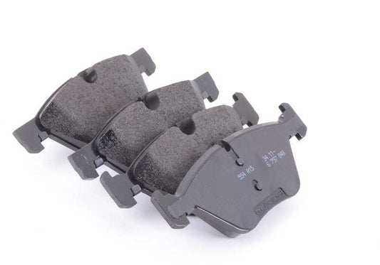 Juego de pastillas de freno sin amianto OEM 34116797859 para BMW E82, E88. Original BMW.