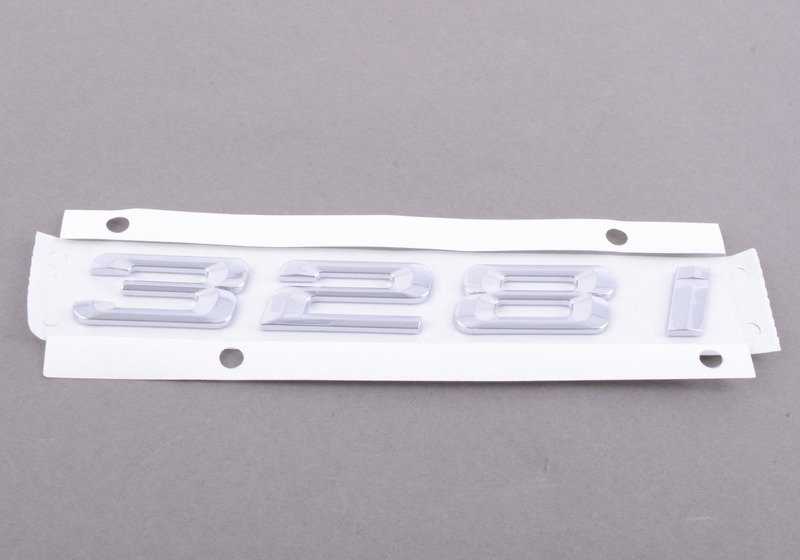Emblema "GT" OEM 51147351967 para BMW F34. Original BMW.