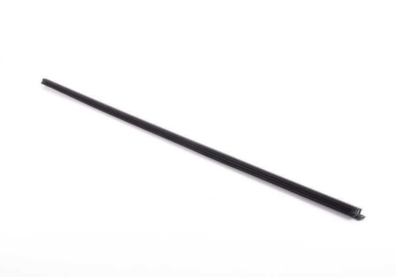 Tapón embellecedor exterior puerta delantera izquierda OEM 51337164937 para BMW E81, E82, E88. Color negro mate. Original BMW.