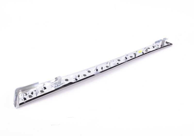Moldura embellecedora de puerta en aluminio derecha OEM 51418050164 para BMW F10, F11. Original BMW.