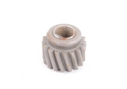 Piñón de marcha atrás con casquillo OEM 23221205213 para BMW 1502, 1600, 1602, 2002tii, E21, E12. Original BMW.