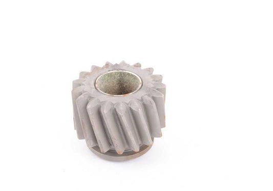 Piñón de marcha atrás con casquillo OEM 23221205213 para BMW 1502, 1600, 1602, 2002tii, E21, E12. Original BMW.
