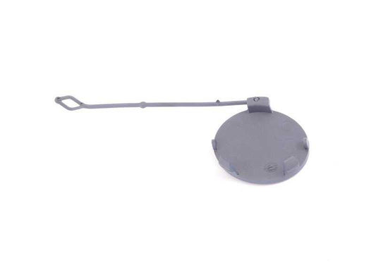 Tapa embellecedora gancho de remolque derecha imprimada OEM 51118037270 para BMW X5 E70 (todos los modelos: 3.0d, 3.0sd, 3.0si, 4.8i, xDrive30d). Original BMW.