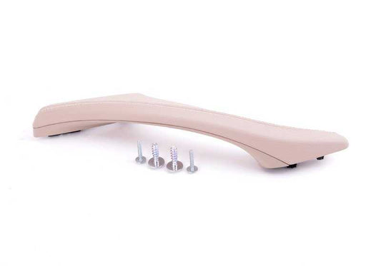 Manilla derecha color Oyster OEM 51417225858 para BMW Serie 5 F10, F11, F10 LCI, F11 LCI. Original BMW.
