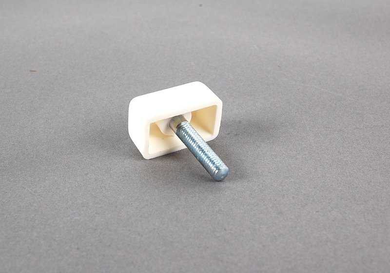 Tope de goma OEM 51231819381 para BMW E30, E31, E34, E36, E38, E39, E46, E53, E60, E61, E63, E64, E65, E66, E83, E85. Amortiguador capó/maletero. Original BMW.