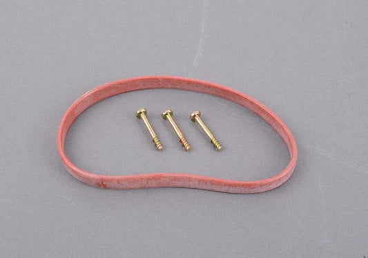 Right Headlight Lens OEM 63121391334 for BMW 5 Series E34 (1988-1996). Original BMW.