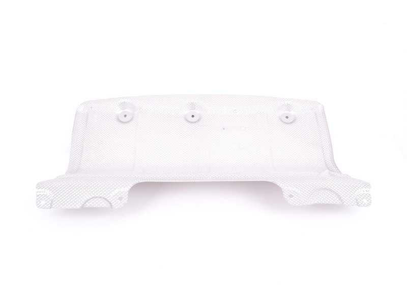 Aislante térmico trasero del escape OEM 51487241777 para BMW F30, F31, F34, F80, F32, F33, F36, F82, F83. Original BMW.