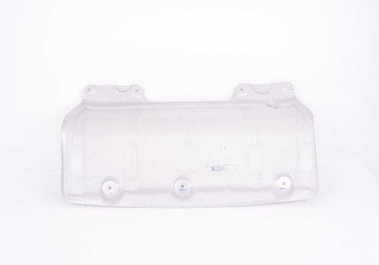 Aislante térmico trasero del escape OEM 51487241777 para BMW F30, F31, F34, F80, F32, F33, F36, F82, F83. Original BMW.