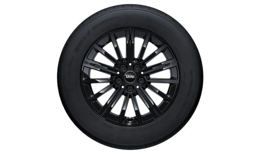 Full Winter Tire V -Spoke 833 OEM 36115A8E5B5 for Mini Countryman U25 (10/2022 - 03/2025). Original Mini.