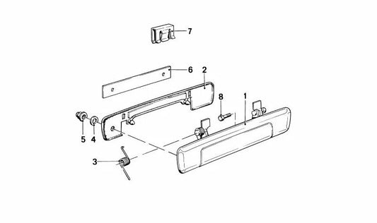 Arandela OEM 51221847139 para BMW E23. Original BMW.