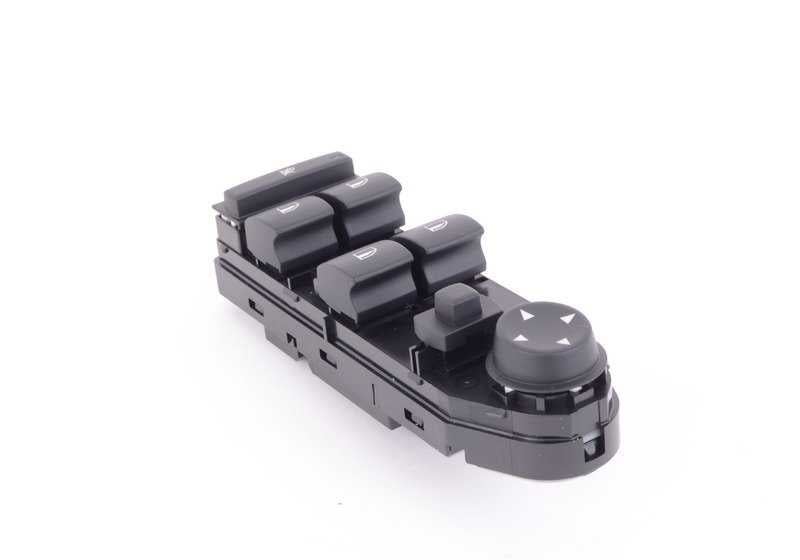 Interruptor elevalunas delantero izquierdo OEM 61313414353 para BMW X3 E83 y E83N. Recambio original BMW.