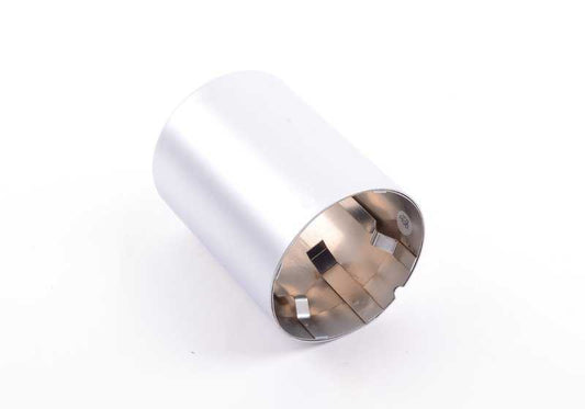 Embellecedor de escape cromado OEM 18307551507 para BMW Z4 E85, E86. Original BMW.