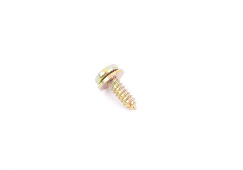 Tornillo de chapa con cabeza redonda OEM 07119906794 para BMW E21, E28, E24, E23, E31. Original BMW. Ideal para sujeción en componentes como el radiador, depósito de expansión y más.