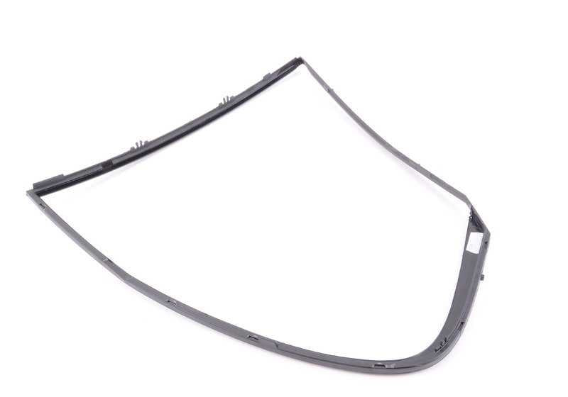 Soporte fijo de luna lateral izquierda OEM 51357026167 para BMW Serie 7 E65 y E66. Original BMW.