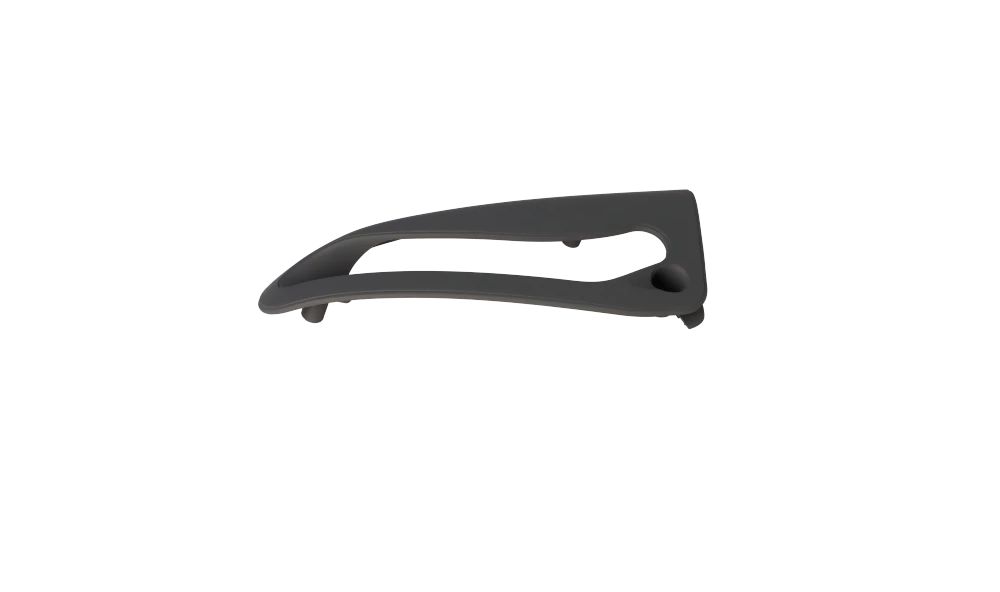 Embellecedor salida cinturón derecho OEM 51438176286 para BMW E36 {318i, 320i}. Color gris. Original BMW.