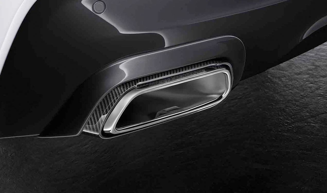 ORD SORTS D'ÉCHAGE CHROME 18302449942 pour BMW G30, G31, G32. BMW d'origine.