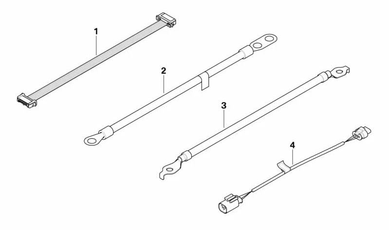 Cable adaptador para sensor PDC OEM 61113452737 para BMW X3 (E83). Original BMW.