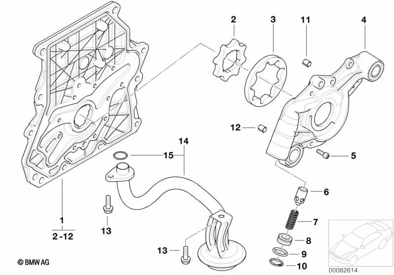 Isa screw with washer OEM 07129905535 for BMW 3 Series G20, 5 Series G30, X5 G05, MINI Countryman F60... and more. Original BMW and MINI.