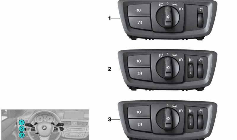 OEM Light Module 61316847524 for BMW F20, F21, F22, F23, F39, F48. Original BMW.