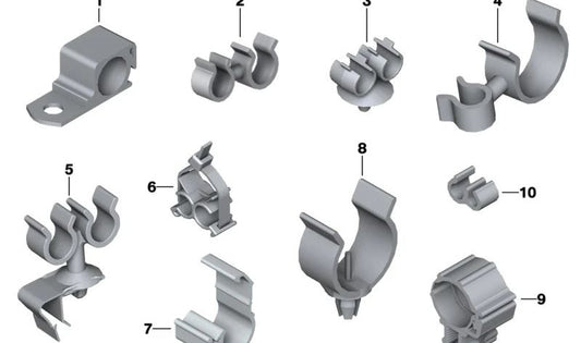 FORNICA CAVO OEM 61138364844 per BMW F07, F10, F11, F06, F12, F13, E65, E66, F01, F02. BMW originale.