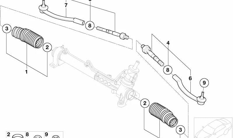 Hose Clamp OEM 32136750081 for BMW E46, E85, E86, MINI R50, R52, R53. Original BMW/MINI.
