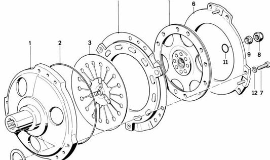 OEM 11211460873 Stop Washer for BMW Motorrad K1, K100, K100RS, K100RT, K100LT. Original BMW Motorrad.