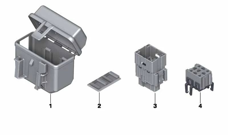 Relé base OEM 61138380420 para MINI R56, Clubman R55, Cabrio R57, Countryman R60, Paceman R61... y más. Original MINI.