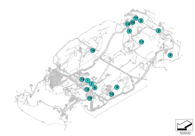 Tampa OEM 61139841812 para BMW F70, F74 Gran Coupe, X1 U11, X2 U10, X5 G05 LCI, X7 G07 LCI... e muito mais. BMW genuíno.