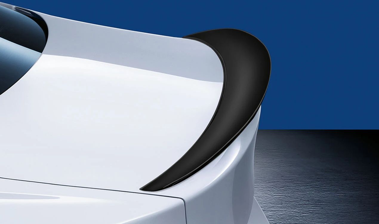 Alerón trasero M Performance negro mate OEM 51192354500 para BMW Serie 4 F32 (418d, 418i). Mejora la aerodinámica y el diseño deportivo. Compatible con modelos específicos 2015–2020. Original BMW.