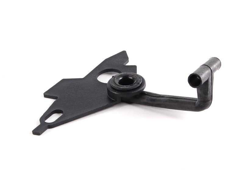 Soporte con casquillo izquierdo OEM 63178383009 para BMW E36, E46, Z3. Original BMW.