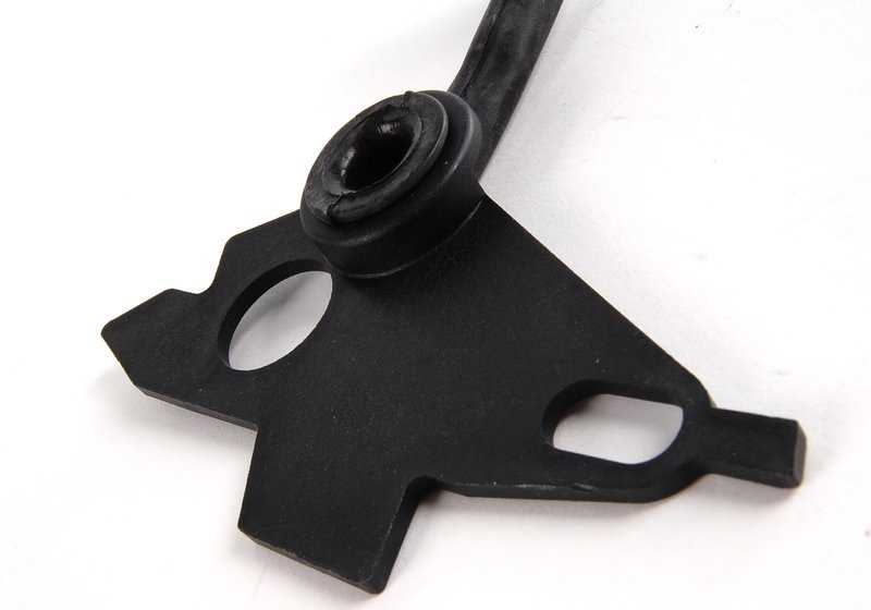 Soporte con casquillo izquierdo OEM 63178383009 para BMW E36, E46, Z3. Original BMW.