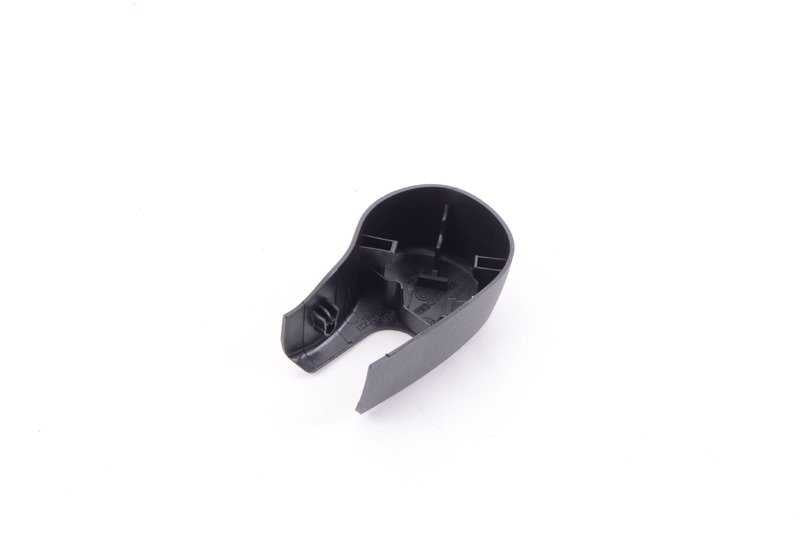 Tapa embellecedora brazo limpiaparabrisas OEM 61627066175 para BMW F31, E61, F11. Pieza original BMW.