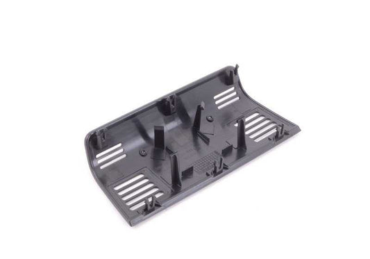 Adorno interior negro OEM 51448036236 para BMW Serie 3 E91, E91 LCI, X1 E84. Original BMW.