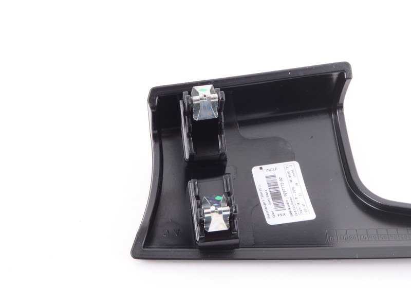 Embellecedor interior lado conductor Piano Black OEM 51459297772 para MINI F55, F56, F57. Original MINI.