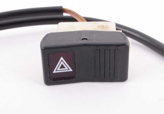 Interruptor de luces de emergencia OEM 61311244708 para BMW E21, E23, E24, E28, E30. Recambio original BMW.