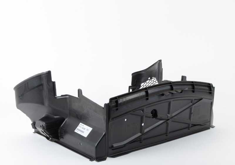 Conducto de aire frontal OEM 51747184553 para BMW E63 y E64 (650i). Compatible con versiones manuales y automáticas fabricadas entre 2007 y 2010. Original BMW.