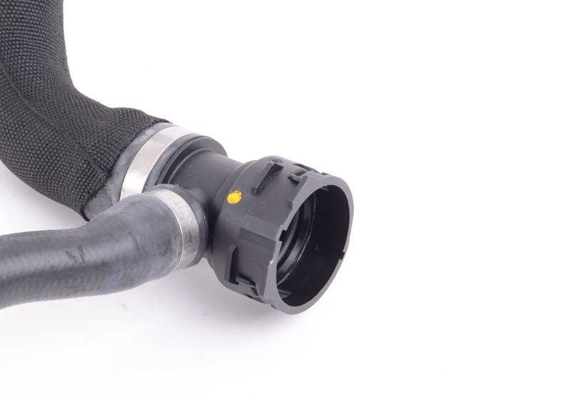 Manguera radiador a motor OEM 11537848501 para BMW F80, F82, F83 (modelos M3 y M4 con motor S55). Repuesto original BMW.
