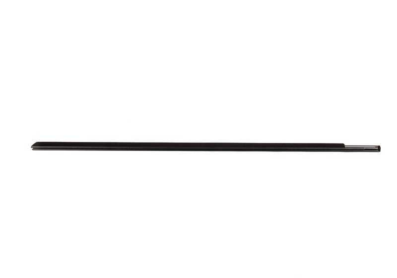 Front Right Door Slot Outer Cover for BMW 5 Series E60, E60N, E61, E61N (OEM 51217207258). Original BMW