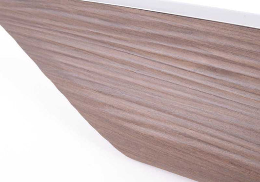 Embellecedor salpicadero derecho Fineline Pur OEM 51459231233 para BMW F30 {316d, 316i} (modelos entre 2012 y 2018). Acabado en cromado perlado. Original BMW.