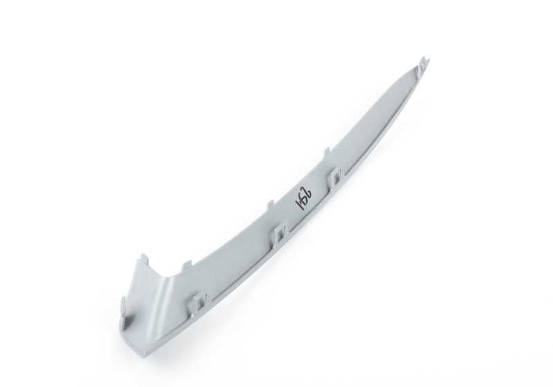 Moldura paragolpes delantero derecho OEM 51117331764 para BMW F10, F11, F18. Original BMW.