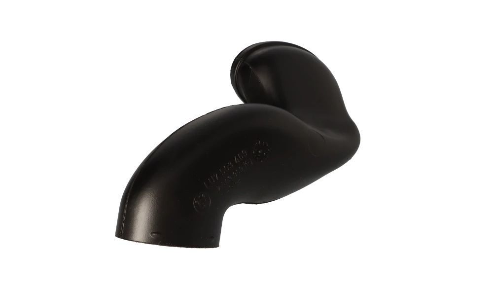 Conducto de aire inferior OEM 12317503969 para BMW E46 320i (modelos con motor M54, años 2000-2001). Recambio original BMW.