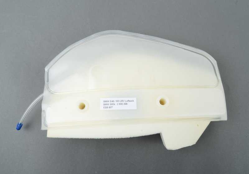 Right lumbar cushion for BMW 3 Series E46, 6 Series E63 (OEM 52102695398). Original BMW