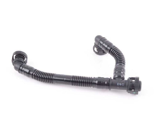 Tubo de ventilación del motor OEM 11617559530 para BMW E87, E90, E91, E60, E61, E63, E64, E65, E66, E85, E86. Recambio original BMW.
