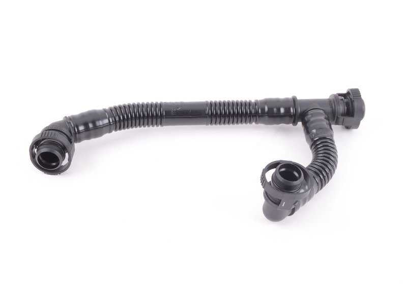 Tubo de ventilación del motor OEM 11617559530 para BMW E87, E90, E91, E60, E61, E63, E64, E65, E66, E85, E86. Recambio original BMW.