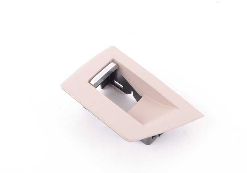 Embellose Cortal Command Right Oyster OEM 51417225896 for BMW F10, F10N, F11, F11N, F18, F18N. Original BMW piece.