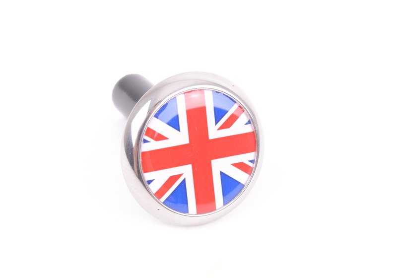 Pasadores de puerta Union Jack OEM 82292406336 para MINI F56, F55, F57, R56, Clubman, Countryman, Cabrio, Coupé, Roadster, Paceman… y más. Original MINI.